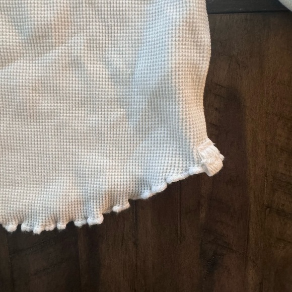 NWT We The Free Easy Does It Waffle Knit Crew Neck Long Sleeve Tee Shirt. Size L - Picture 7 of 10